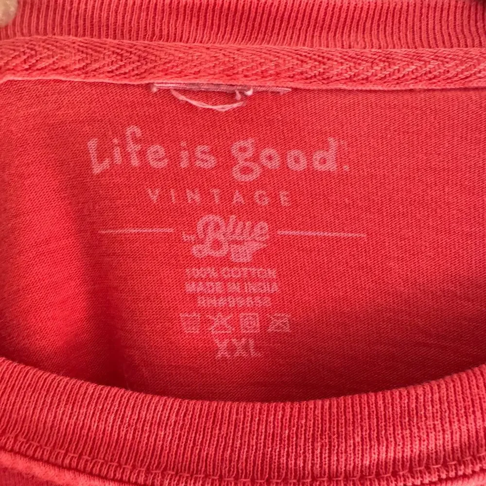 Life is Good Vintage Tee - 2XL - Picture 4 of 5